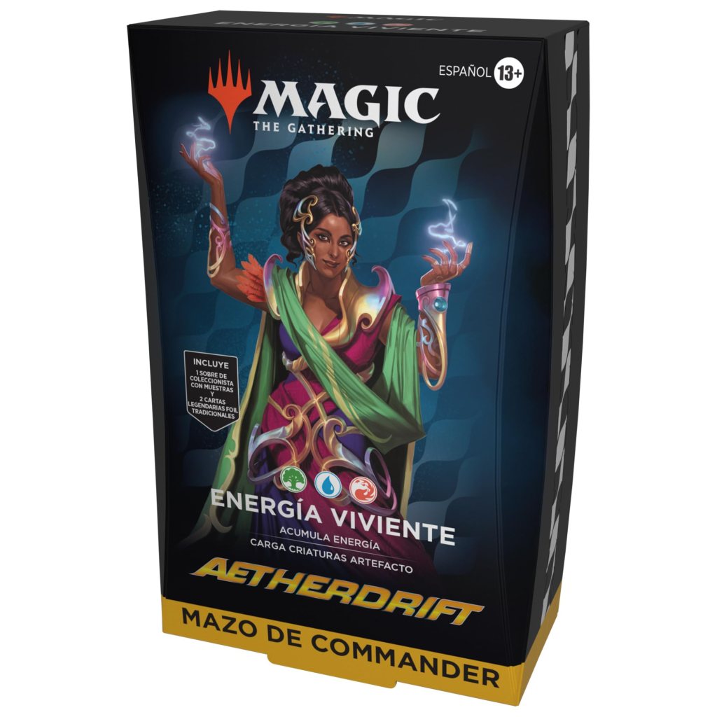 Commander Aetherdrift Energía Viviente