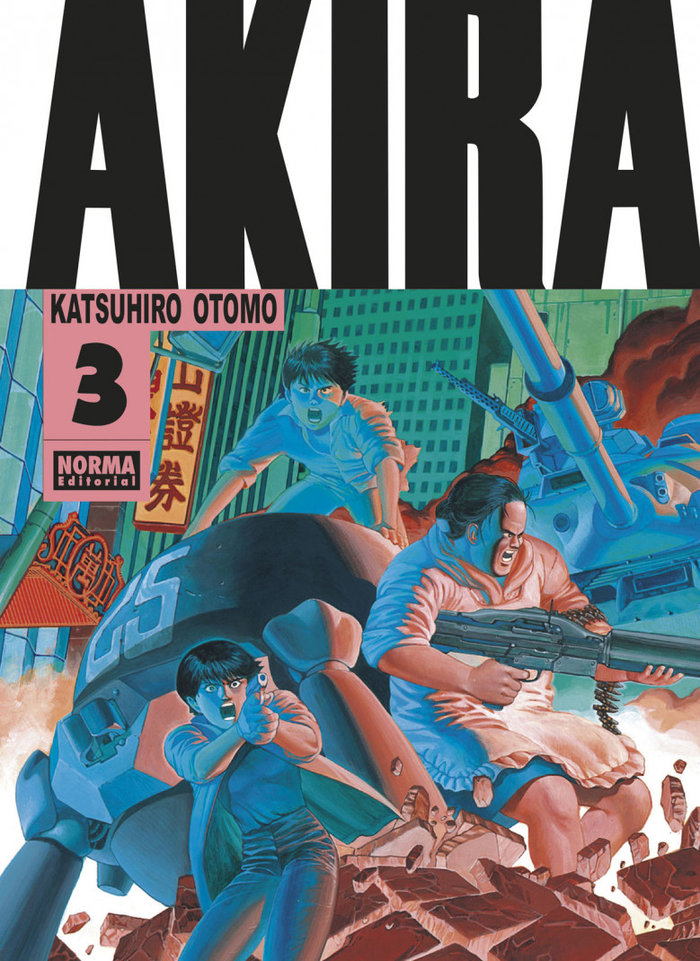 AKIRA 3 EDICION ORIGINAL B/N