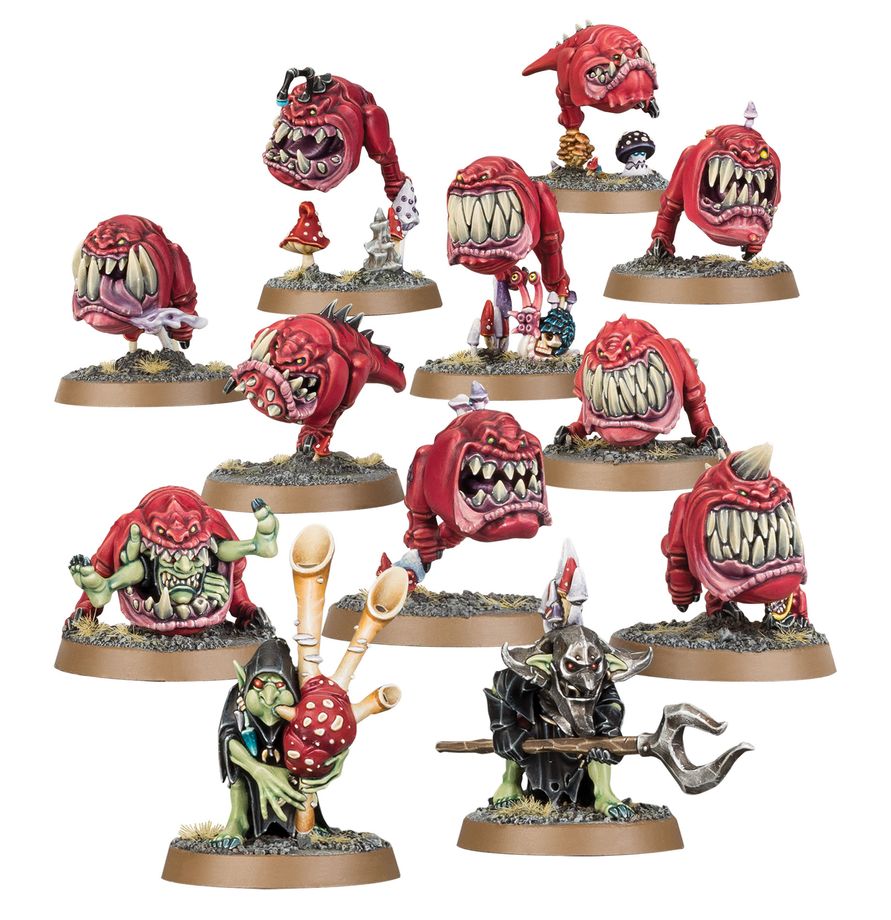 Warhammer: Age of Sigmar - Gloomspite Gitz Squig Herd