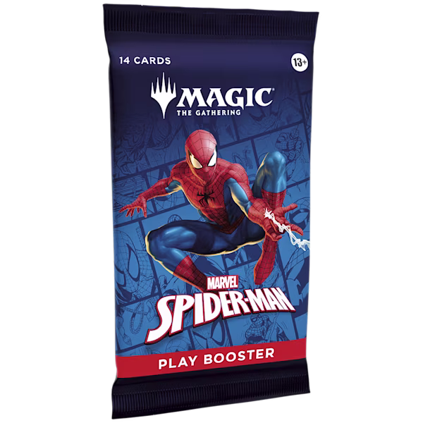 Sobre de juego de Spiderman