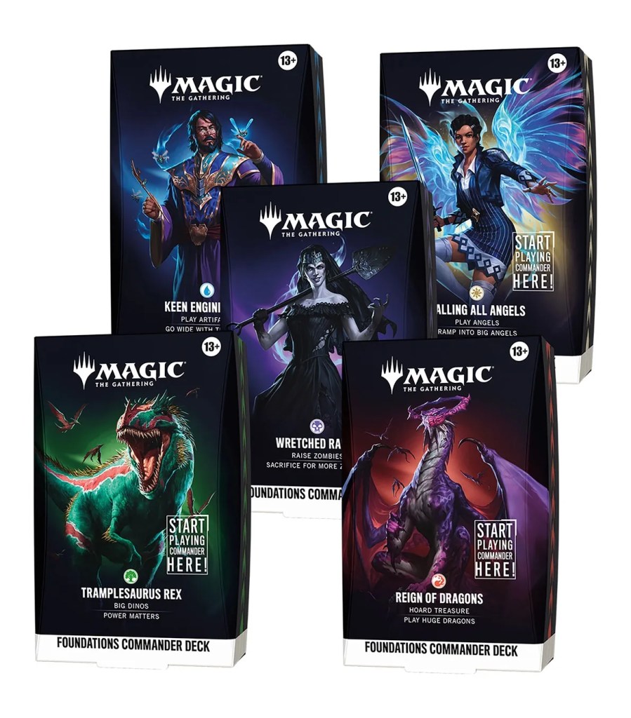 Mazos de Commander Foundations de Magic: The Gathering | Realidad Fracturada