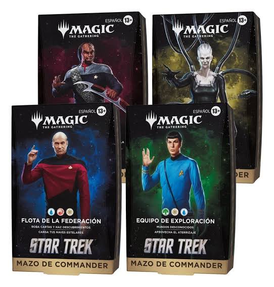 Preventa Mazos de Commander de Magic: The Gathering | Star Trek