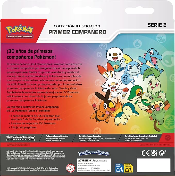 Colección Ilustración Primer Compañero de JCC Pokémon (serie 2) - Imagen 2