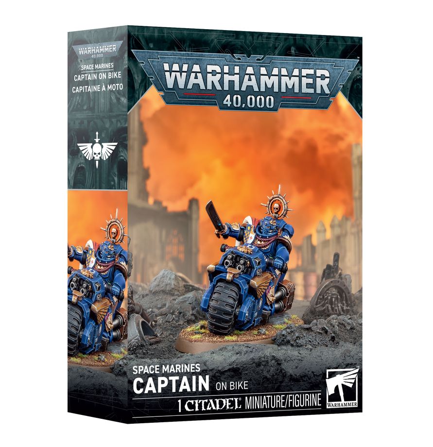 Space Marines: Capitan en Moto