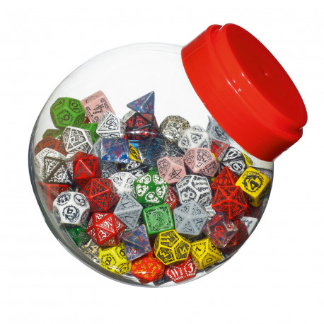 Cubo de dados D4, D5, D6, D10, D12, D20 y D100