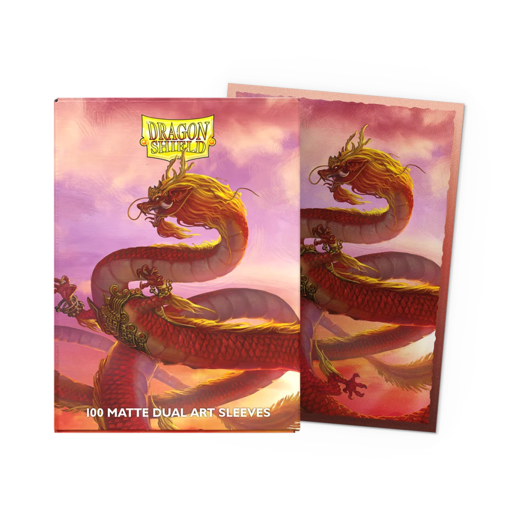 Fundas Wood Dragon 2024 Matte Dual Art Sleeves