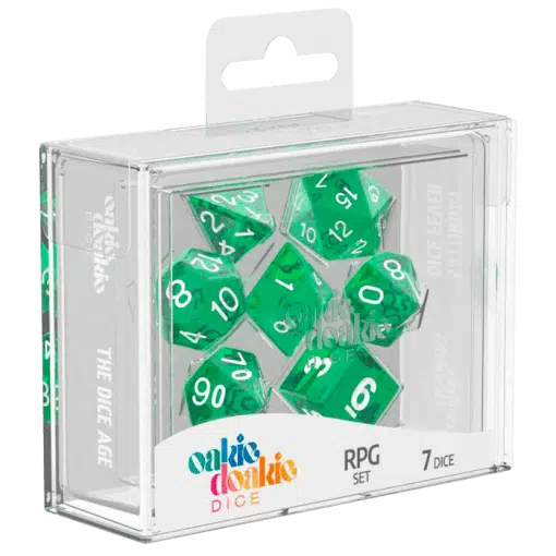 Oakie Doakie dados translúcidos Pack