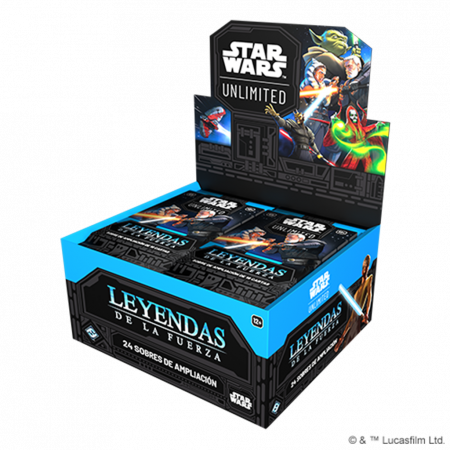 Leyendas de la Fuerza - Caja de 24 Sobres